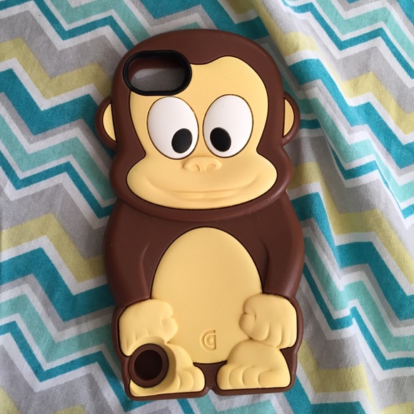 Monkey case &home button stickers