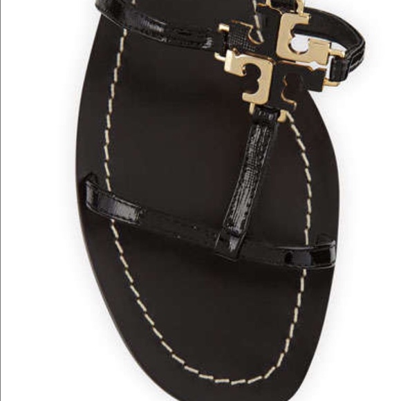 💥SOLD💥Tory Burch Lowell Flat Sandal Black 9.5
