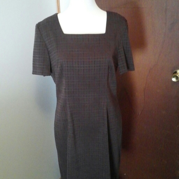Dark brown dress