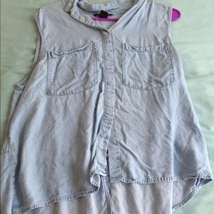 Button up jean shirt