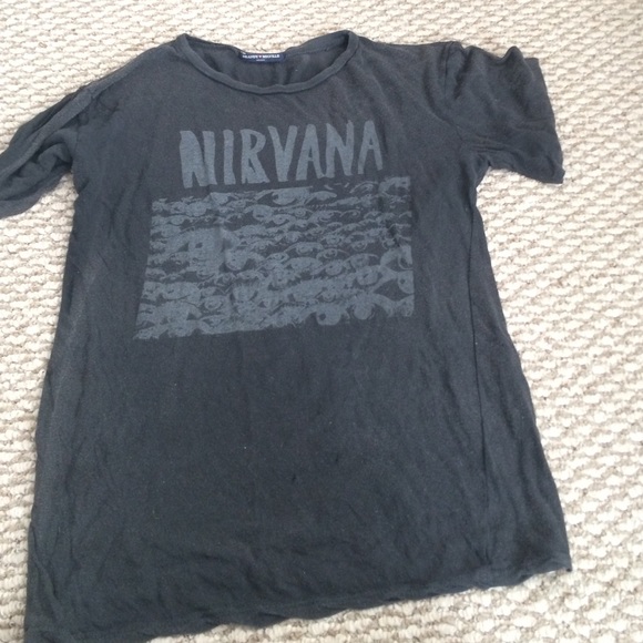 Brandy Melville Nirvana tee shirt