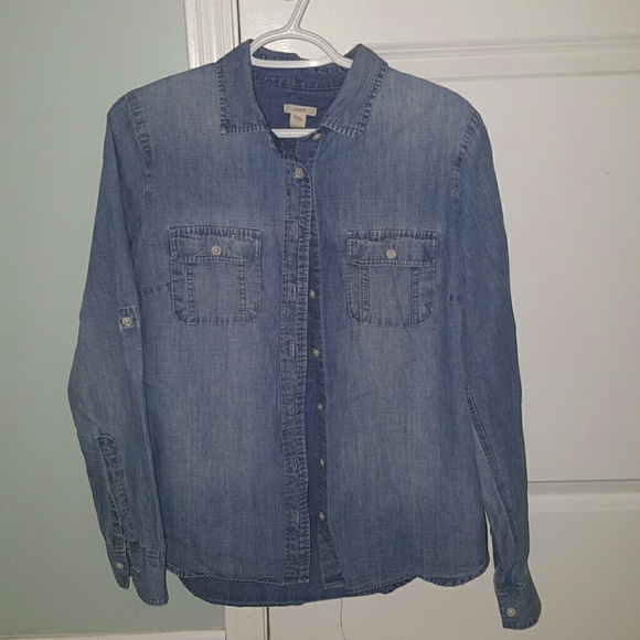 J Crew chambray shirt