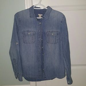 J Crew chambray shirt