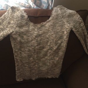 Ecoté Scoop Back Sweater