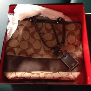 Authentic coach purse
