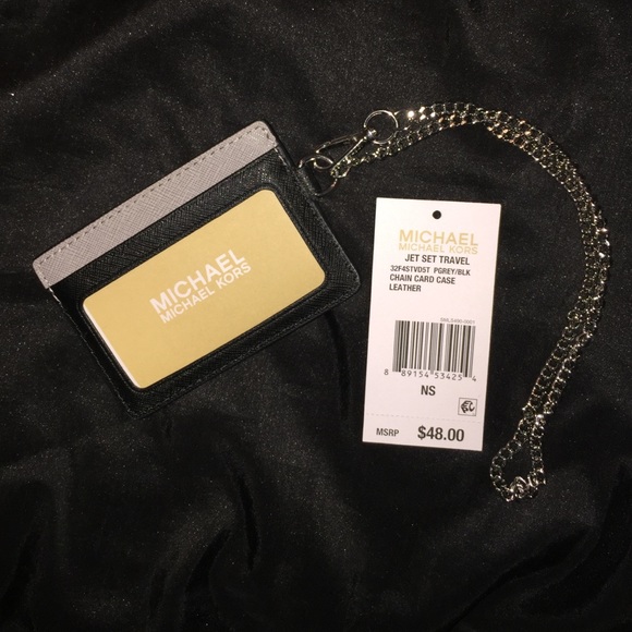 Michael Kors Chain Card Case