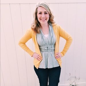 Yellow Cardigan