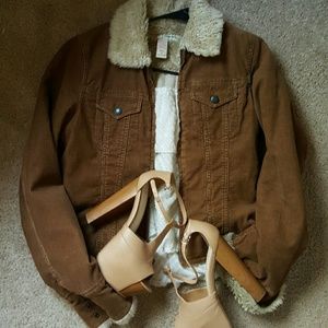 Abercrombie Brown Corduroy Jacket FINAL REDUCTION