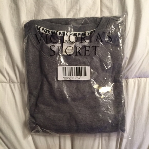 Grey varsity bling crew - Picture 4 of 4