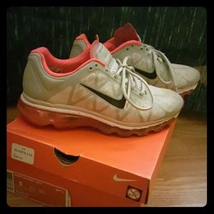 2011 airmax+ (gray, black, white & solar red)