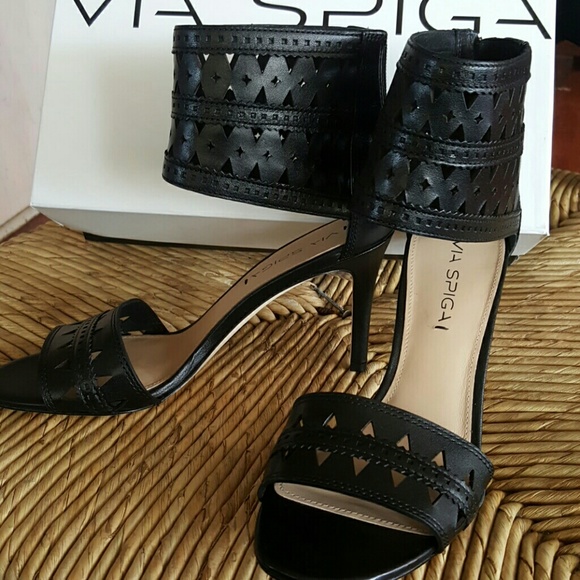 Via Spiga Vanka Cuff Heel Sandal