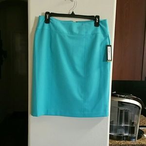 Blue skirt
