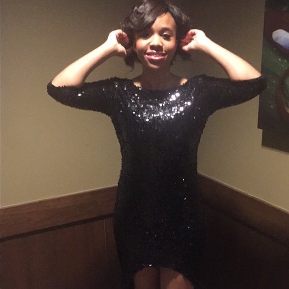 Sequin Holiday dress - Picture 2 of 3