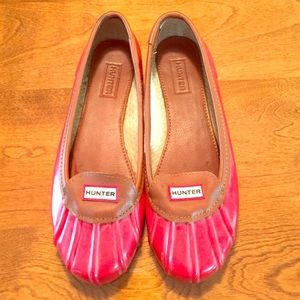 Hunter Boots rainwear flats