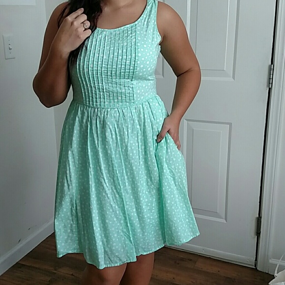 Cato polka dot dress