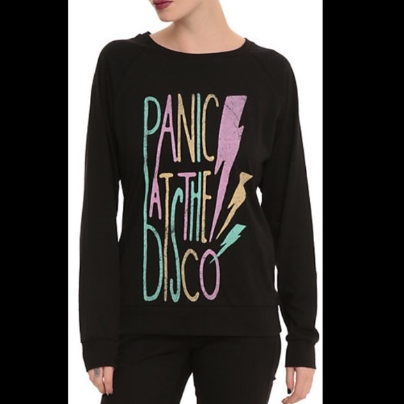 Panic! At the Disco Lightning Bolt Pullover Top
