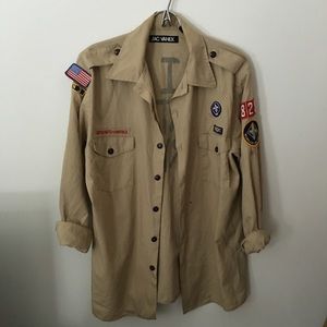 Vintage One of a Kind Jac Vanek Boyscout Uniform
