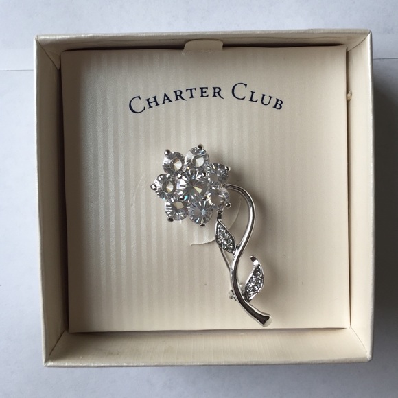 Charter club brooch