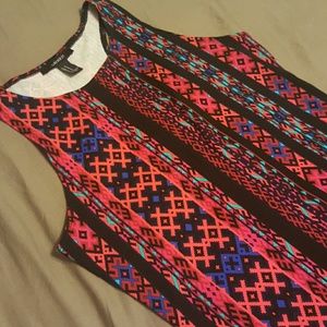 Tribal print dress