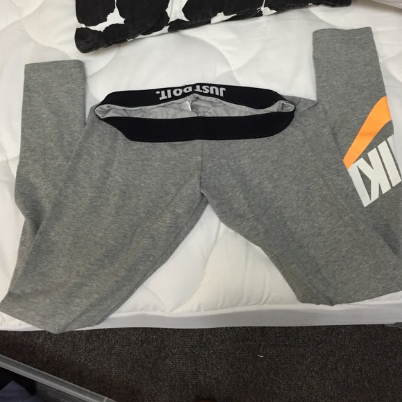 Grey Nike leggings size small