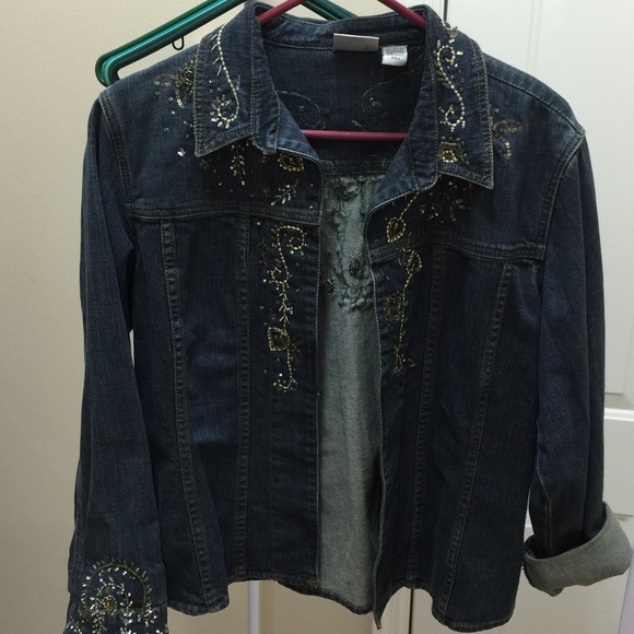 Denim Jacket - Chicos size 2