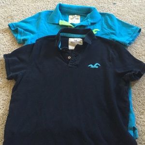 Men Hollister polos in great condition