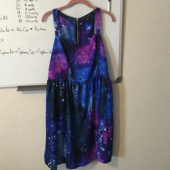 Galaxy Skater Dress