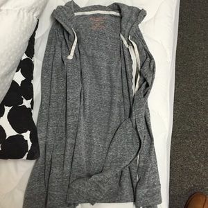 American eagle favorite tee zip up sweat shirt
