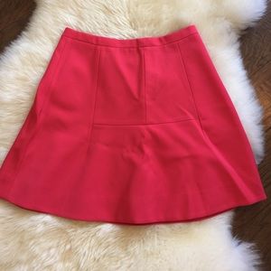 Jcrew hot pink mini skirt