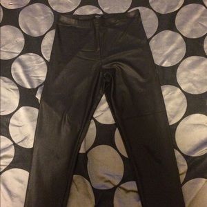Faux Leather Leggings