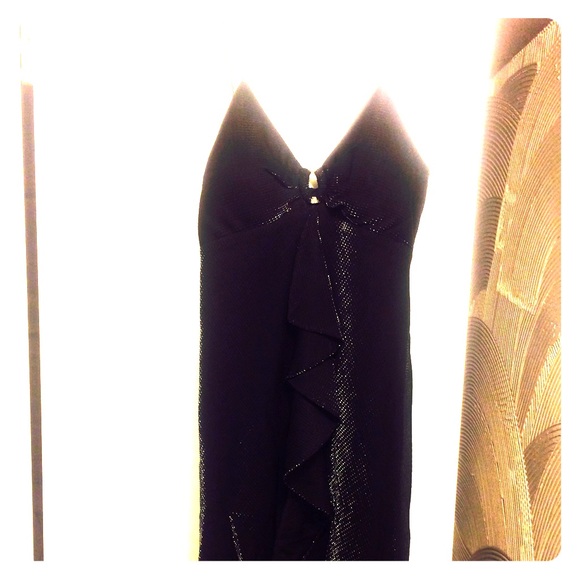 Black sparkle dress/gown - Picture 1 of 3