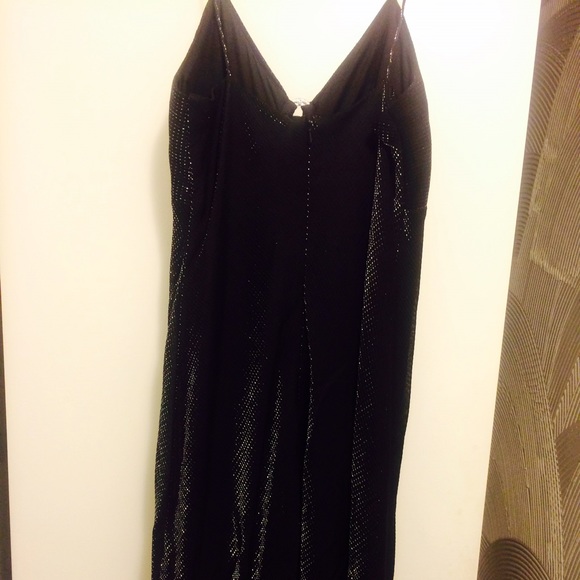 Black sparkle dress/gown - Picture 3 of 3