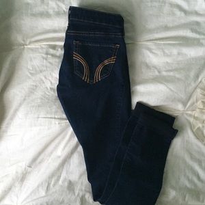 Dark Wash Hollister Jeggings