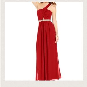 Formal one shoulder dress
