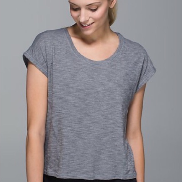 Lululemon Sweaty or Not Tee Size 6