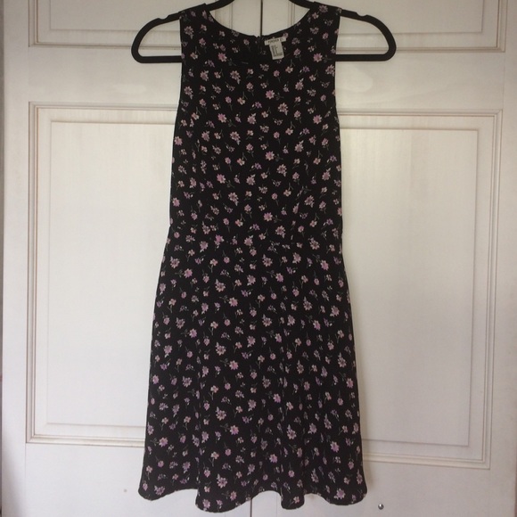 F21 floral dress