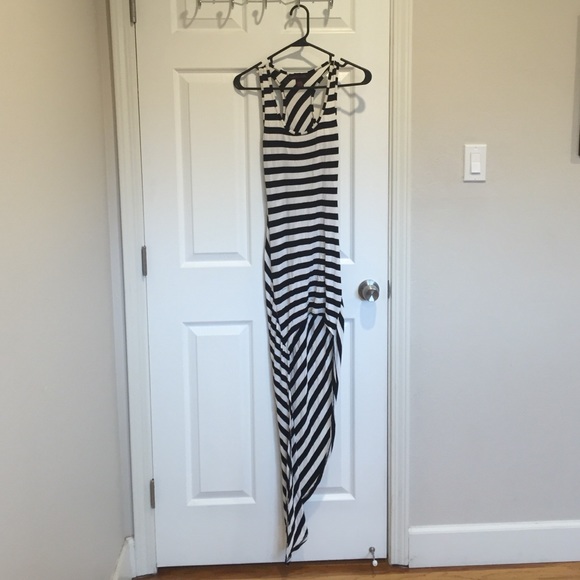 SEXY AND TIGHT black and white dress