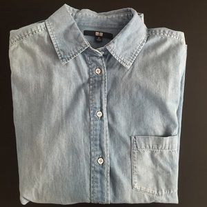 Uniqlo Chambray Shirt