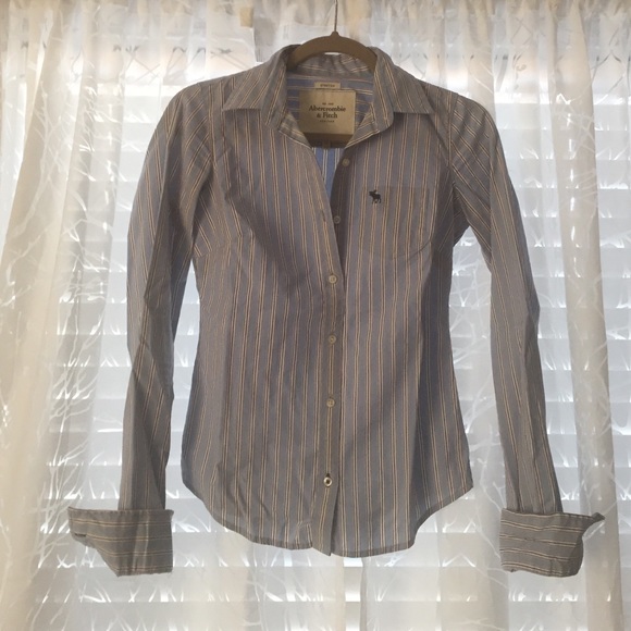 Blue Stripped Classic Button Down