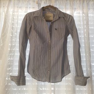 Blue Stripped Classic Button Down