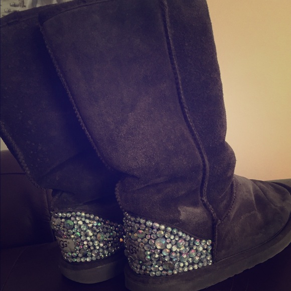 Rhinestone Uggs size 8