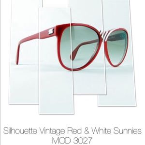 SILHOUETTE VINTAGE SUNGLASSES MOD 3027