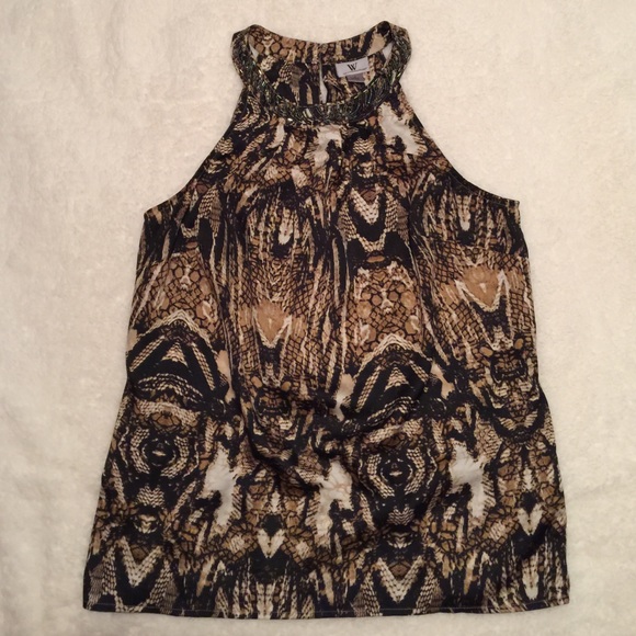 Snake Print Blouse