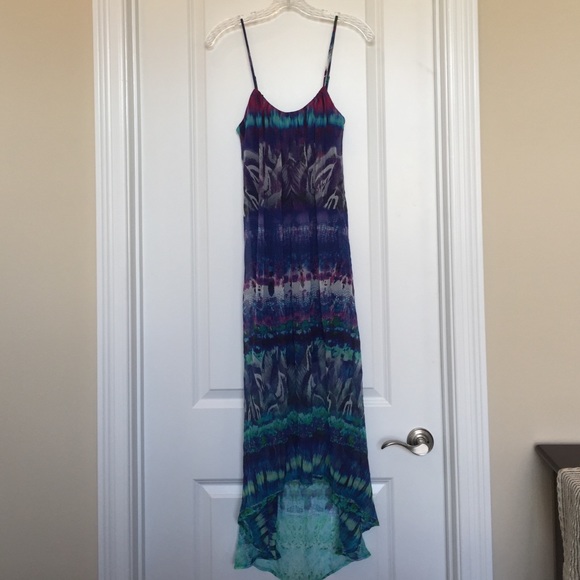 Twelfth Street by Cynthia Vincent sheer Maxi dress