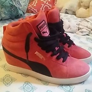 Puma wedge sneakers