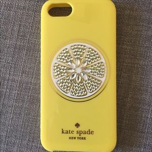 Kate Spade iPhone 5/5s case - Sparkle Lemon
