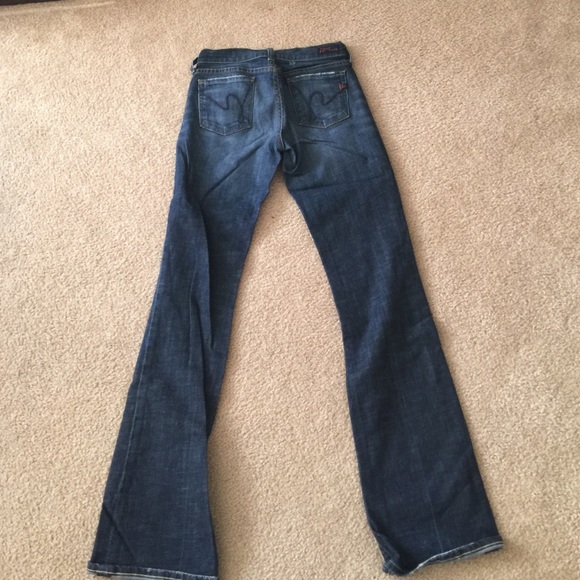 Citizens of Humanity size 25 low waist boot cut