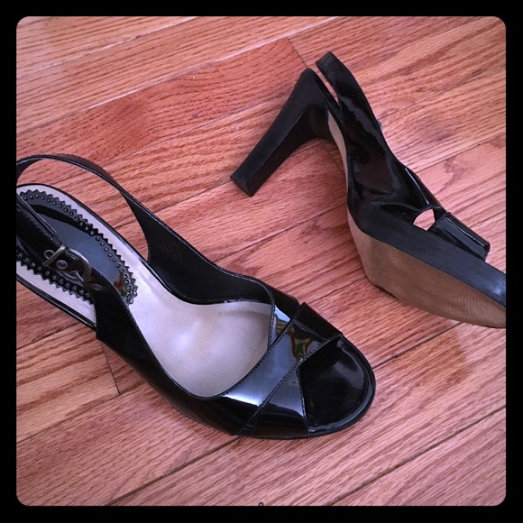 Black Patent Leather Heels 💕