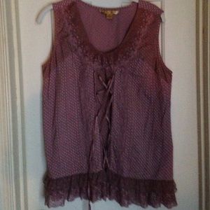 Sweet mauve blouse