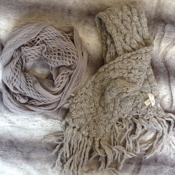 American eagle scarf and wet seal infinity scarf